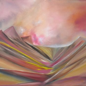 Painting titled "Canyon de chelly" by Sandrine Damour, Original Artwork