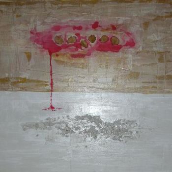 Painting titled "Nuage Rose" by Fourgo, Original Artwork