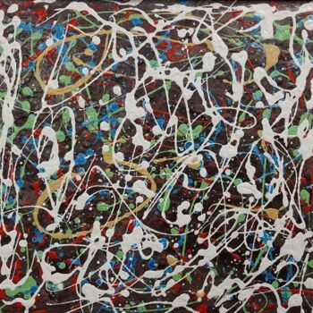 Painting titled "Oracolo." by Sandro Sabatini, Original Artwork, Enamel