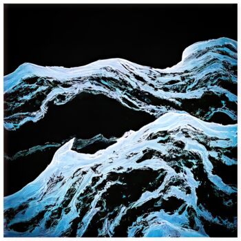 Digital Arts με τίτλο "Waves #8872" από Sandro, Αυθεντικά έργα τέχνης, Ψηφιακή ζωγραφική