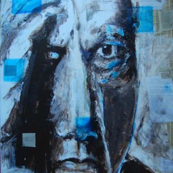 Ζωγραφική με τίτλο "Picasso" από Sandrine Richard, Αυθεντικά έργα τέχνης