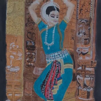 Pintura intitulada "SANGRAM'S FAMOUS OD…" por Sangram Bubun, Obras de arte originais, Acrílico