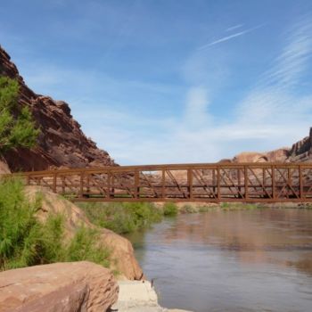 Photographie intitulée "Bridge over Colorad…" par Paul Santander, Œuvre d'art originale