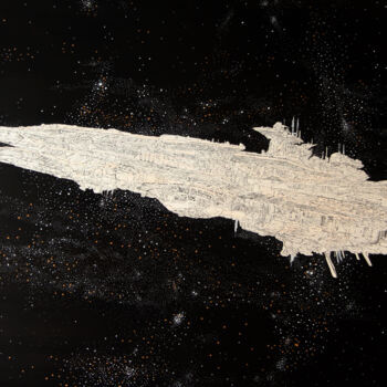 Dessin intitulée "X-Class Cruiser" par Santiago Restrepo, Œuvre d'art originale, Encre