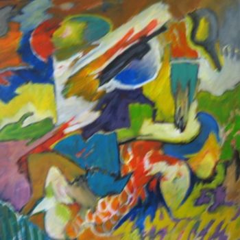 Painting titled "Horizonte Fantastico" by Luis Fernández Arroyo, Original Artwork, Acrylic