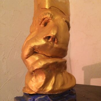 Sculpture intitulée "«Le dégonfler ? »" par Sany Huzak, Œuvre d'art originale