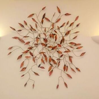 Design titled "Autumn Leaves 2" by Sapir Gelman, Original Artwork, Home Décor