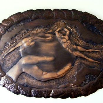 Design intitulada "Adam&Eve" por Sapir Gelman, Obras de arte originais