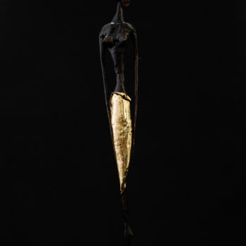 Sculpture titled "Black Beauty I" by Sapir Gelman, Original Artwork