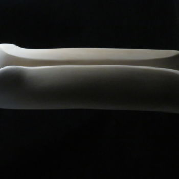 Sculpture intitulée "Les deux êtres" par Sara Amato-Gentric, Œuvre d'art originale, Argile