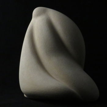 Sculpture titled "Sensualité" by Sara Amato-Gentric, Original Artwork, Clay