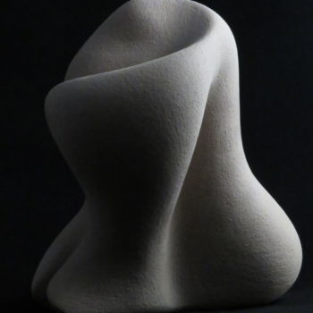 Sculpture intitulée "Sensualité 3" par Sara Amato-Gentric, Œuvre d'art originale, Argile