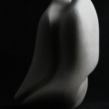 Rzeźba zatytułowany „Tendresse 2” autorstwa Sara Amato-Gentric, Oryginalna praca, Glina