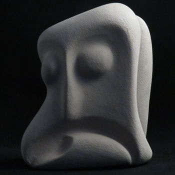 Sculpture titled "Esprits 3" by Sara Amato-Gentric, Original Artwork, Clay