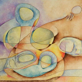 Pintura titulada "Oleo sobre lienzo.…" por Sara Estrela, Obra de arte original, Oleo