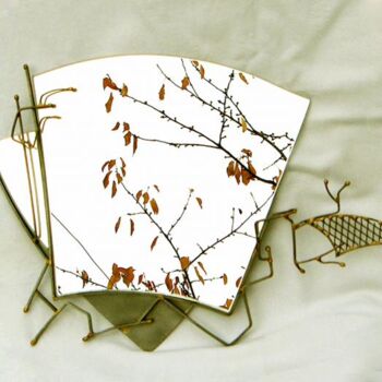 "Branche d'automne" başlıklı Heykel Sarah François tarafından, Orijinal sanat, Aksesuarlar