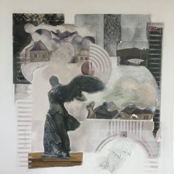 Pittura intitolato "Il n’y a pas de pet…" da Sarah Lanyi, Opera d'arte originale, Acrilico Montato su Telaio per barella in…