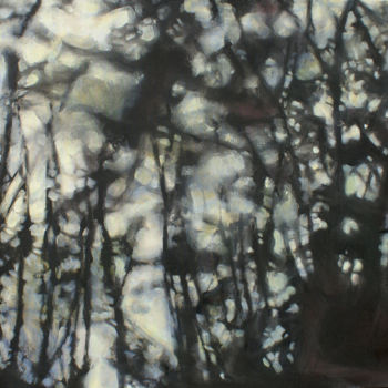 Painting titled "The Wild Wood" by Sarah Beth Goncarova, Original Artwork, Oil