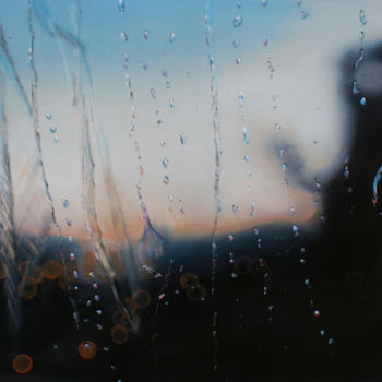 Painting titled "After the rain no.13" by Sarah Beth Goncarova, Original Artwork, Acrylic