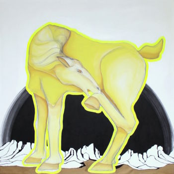 "Horse" başlıklı Tablo Sarah Edwards tarafından, Orijinal sanat, Akrilik