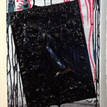 Pintura intitulada "Marèe Noire......…" por Sarah Paolantonacci (Sarahoui), Obras de arte originais, Outro