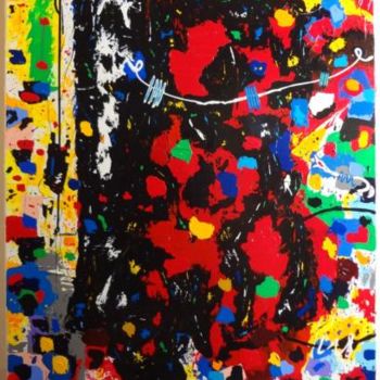 Painting titled "Errance....." by Sarah Paolantonacci (Sarahoui), Original Artwork, Acrylic