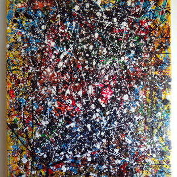 Painting titled "Sans - titre - 2" by Sarah Paolantonacci (Sarahoui), Original Artwork, Acrylic