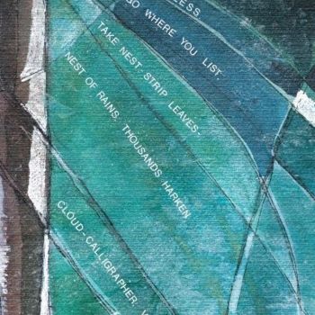 Printmaking titled "Y Gwynt - close-up" by Sarah Southall Ba (Hons), Original Artwork