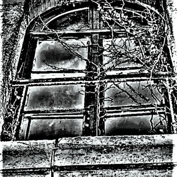 제목이 "la fenêtre noire"인 사진 Sarai David로, 원작, 조작된 사진