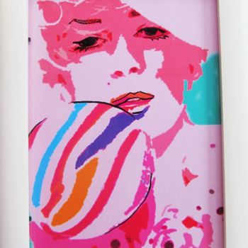 제목이 "DOUX MARILYN POP"인 디지털 아트 Sara Raquel Sarangello로, 원작, 디지털 페인팅