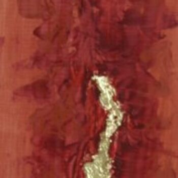 Peinture intitulée "Cépage rouge de mars" par Sarasacha, Œuvre d'art originale