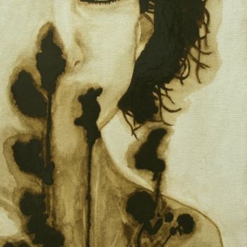Pintura intitulada "Perfume de Mulher" por Sara Vieira, Obras de arte originais, Óleo