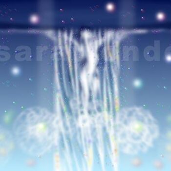 「Sign in the sky」というタイトルのデジタルアーツ Sarawonder Artistによって, オリジナルのアートワーク, デジタル絵画