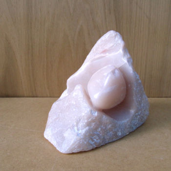 Скульптура под названием "sculpture stéatite…" - Sarcie, Подлинное произведение искусства, Камень