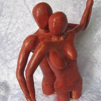 "Sculpture "Ondulati…" başlıklı Heykel Sarcie tarafından, Orijinal sanat, Terracotta