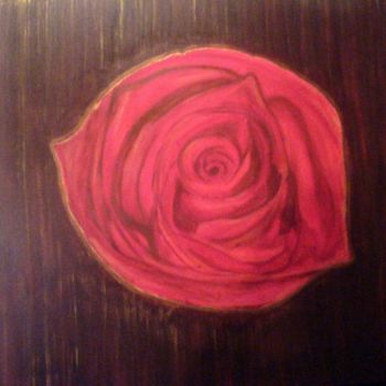 Schilderij getiteld "Rose" door Sarita B, Origineel Kunstwerk