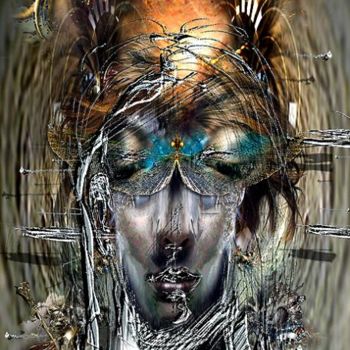 Arte digital titulada "BRAINSTORM." por Pal Sarkozy Werner Hornung, Obra de arte original