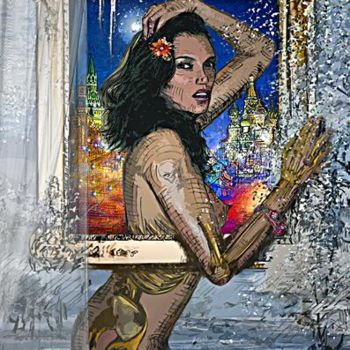 Digital Arts titled "INNER BEAUTY" by Pal Sarkozy Werner Hornung, Original Artwork, Digital Painting