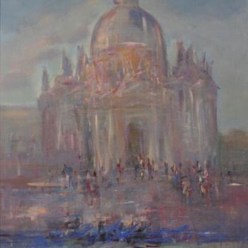 Painting titled "LA SALUTE" by Sarmite Caune, Original Artwork