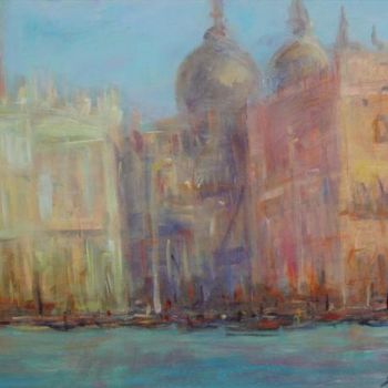 Painting titled "Palazzo Ducale" by Sarmite Caune, Original Artwork