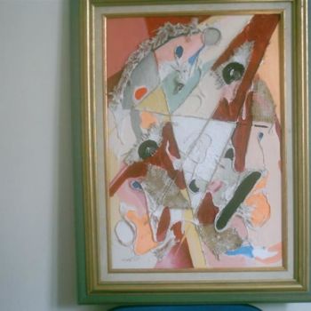 Painting titled "errance" by Med Talagoud, Original Artwork