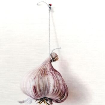"L'ail suspendu!" başlıklı Tablo Abdolreza Sarrafi tarafından, Orijinal sanat, Petrol