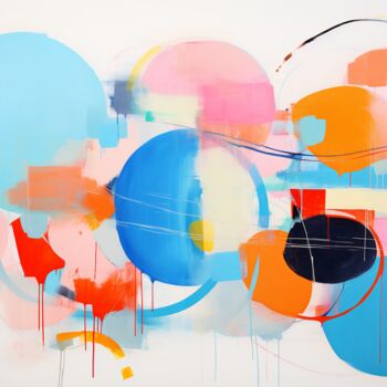 "Emotional Abstract…" başlıklı Dijital Sanat Sasha Robinson tarafından, Orijinal sanat, Akrilik