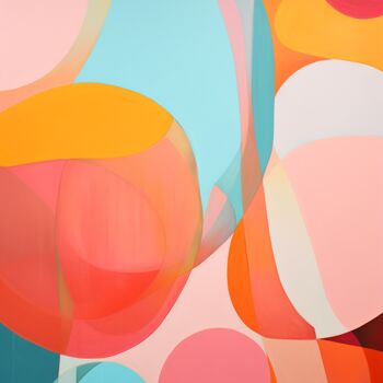 Arte digital titulada "Pumpkin orange and…" por Sasha Robinson, Obra de arte original, Collages digitales