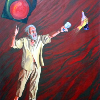 Pintura titulada "Que no nos roben el…" por Saúl Nagelberg, Obra de arte original, Oleo