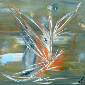 Картина под названием "L'Oiseau de Paradis…" - Sylvie Sauvé, Подлинное произведение искусства