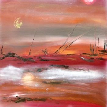 Peinture intitulée "L'équinoxe ..." par Sylvie Sauvé, Œuvre d'art originale