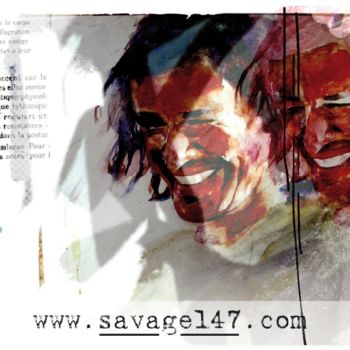 Peinture intitulée "translation" par Savage147, Œuvre d'art originale