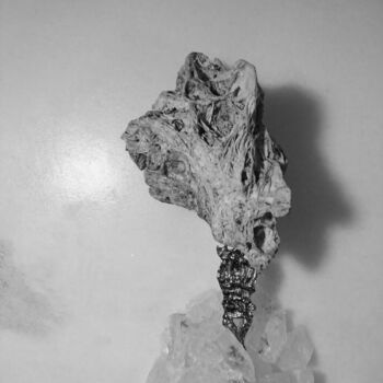 Escultura titulada "Giacometti" por Savaş Konya (Savaş), Obra de arte original, Piedra