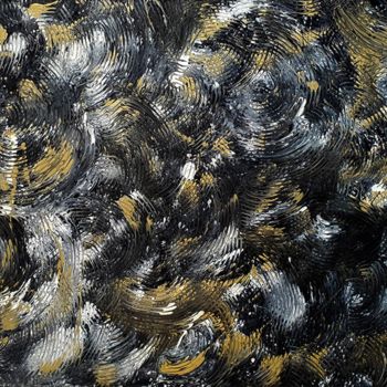Painting titled "Waves" by Saverio Francesco Ferrulli, Original Artwork, Acrylic